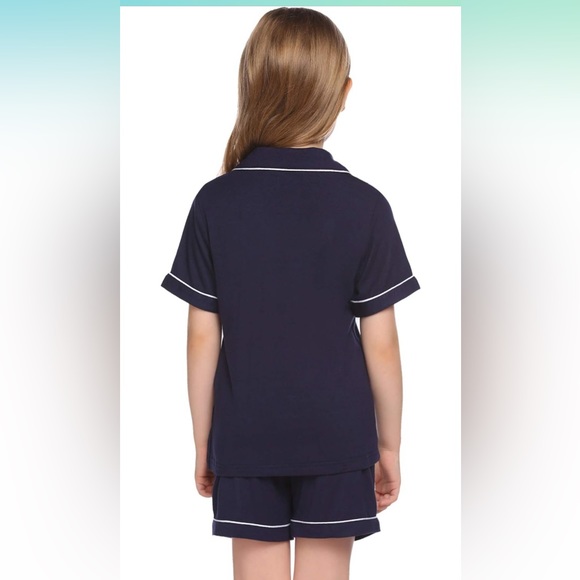 Kids Short Sleeve Pajama Set - Picture 2 of 5